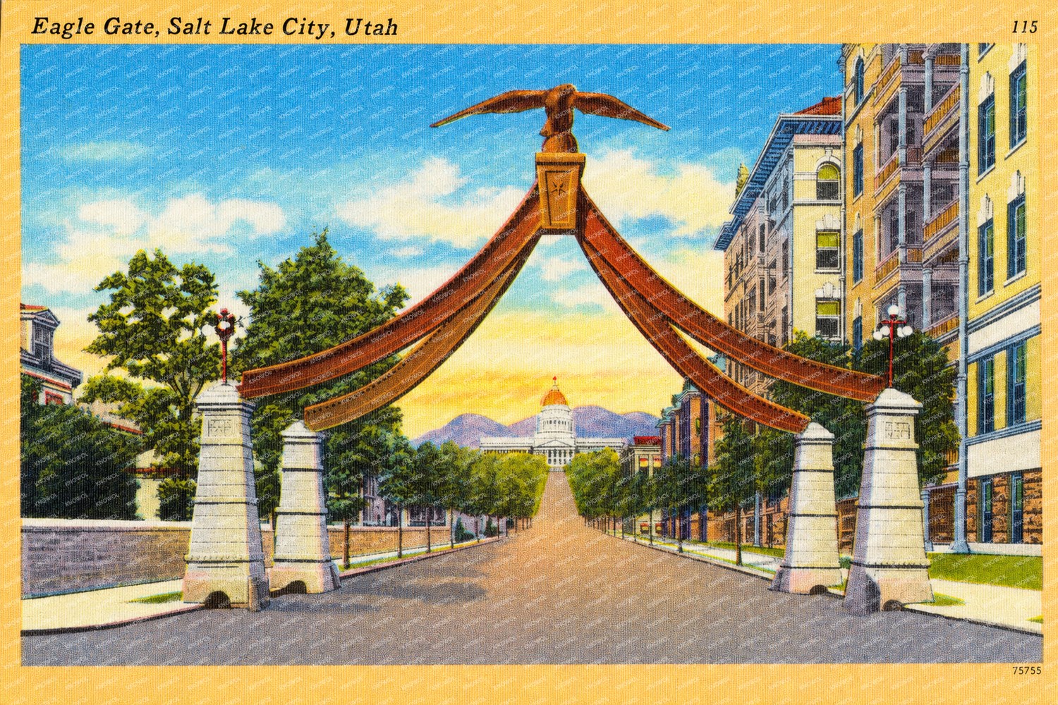 Salt Lake City, UT: Eagle Gate