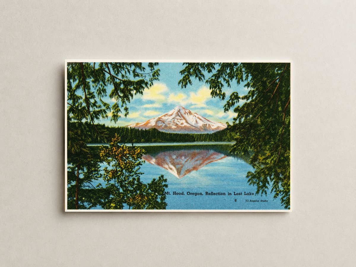 Hood, Mount, OR: Mt. Hood, Oregon, reflection in Lost Lake