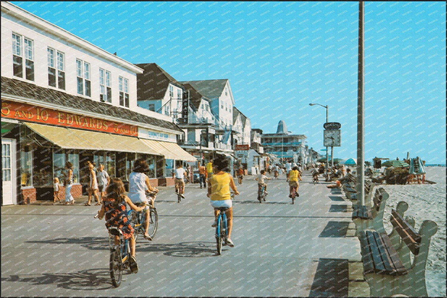 Ocean City, MD — Vintage Maryland Postcard