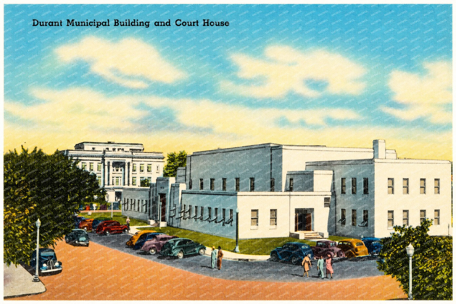 Durant, OK: Durant Municipal Building and Court House