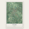 Ozark, Alabama map print, the full design