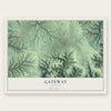 Gateway, Arkansas map print, the full design