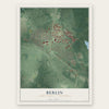 Berlin, Camden County, New Jersey map print, the full design