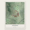 Ardmore, Georgia map print, the full design