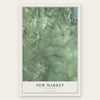 New Market, Tennessee map print, the full design