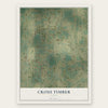 Cross Timber, Texas map print, the full design
