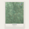 Gustin, Michigan map print, the full design