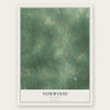 Norwood, Louisiana map print, the full design