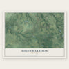 South Harrison, New Jersey map print, the full design
