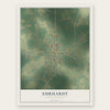 Ehrhardt, South Carolina map print, the full design
