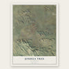 Joshua Tree, California map print, the full design