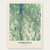 Templeton, Massachusetts map print, the full design
