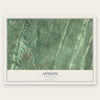 Apison, Tennessee map print, the full design