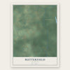Butterfield, Michigan map print, the full design