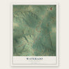 Waterloo, South Carolina map print, the full design