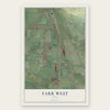 Farr West, Utah map print, the full design