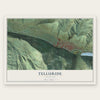 Telluride, Colorado map print, the full design