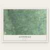 Lyonsdale, New York map print, the full design