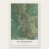 Silverthorne, Colorado map print, the full design