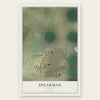 Spearman, Texas map print, the full design