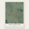 Chevy Chase View, Maryland map print, the full design