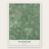 Woodmohr, Wisconsin map print, the full design