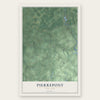 Pierrepont, New York map print, the full design