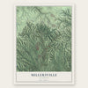 Millersville, Tennessee map print, the full design