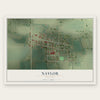 Naylor, Missouri map print, the full design