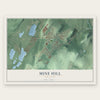 Mine Hill, New Jersey map print, the full design