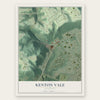 Kenton Vale, Kentucky map print, the full design