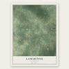 Lamartine, Wisconsin map print, the full design