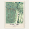 Wilbraham, Massachusetts map print, the full design