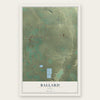Ballard, Utah map print, the full design