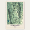 Starksboro, Vermont map print, the full design