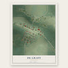 De Graff, Minnesota map print, the full design