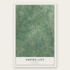 Empire City, Oklahoma map print, the full design