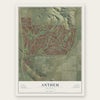 Anthem, Arizona map print, the full design
