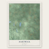 Hartwick, Michigan map print, the full design