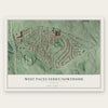 West Paces Ferry-Northside, Georgia map print, the full design