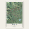 Midway, Utah map print, the full design