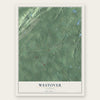 Westover, Alabama map print, the full design