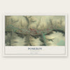 Pomeroy, Washington map print, the full design