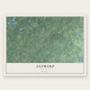 Antwerp, New York map print, the full design