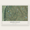 South Canaan, Pennsylvania map print, the full design