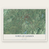 Town of Goshen, New York map print, the full design