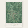 Marion, Alabama map print, the full design