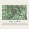 North Franklin, Pennsylvania map print, the full design