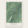 Rosendale, New York map print, the full design