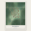 Trumbull, Nebraska map print, the full design